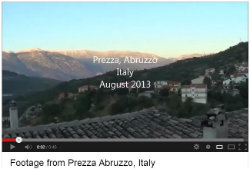 Peligna Valley from Prezza, Abruzzo